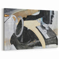 Modern Wall Art: Abstract Hand Sewing Machine with Industrial Flair