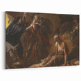 Romanticism Art: The Cave of Despair - Dramatic Historical Canvas Print