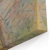 Expressionist Art: Two Men in Landscape - Abstract Expressionism Print