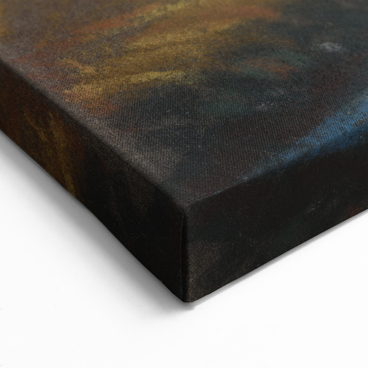 Modern Wall Art: Autumn River Valley with Vibrant Seasonal Colors