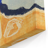 Expressionist Art: Two Women on the Shore - Abstract Expressionism Print