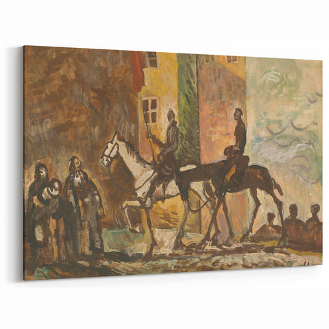 Expressionist Art: Victorious Return - Abstract Expressionism Print