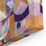 Abstract Burggarten Wall Art - Colorful Modern Art Prints