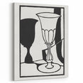 Modern Black and White Wall Art - The Cup by Roger Fry