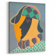 Abstract Pierrot Head Wall Art - Modern Vibrant Art Prints