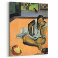 Paul Gauguin’s Brooding Woman - Modern Figurative Wall Art Print