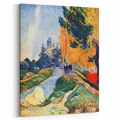 Paul Gauguin’s Les Alyscamps - Vibrant Impressionist Wall Art Print