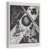 Wassily Kandinsky’s Kleine Welten VI - Abstract Monochrome Wall Art