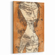 Modern Wall Art - Abstract Inner Light Portrait in Contemporary Style
