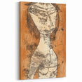 Modern Wall Art - Abstract Inner Light Portrait in Contemporary Style
