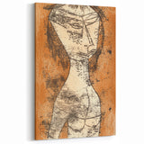 Modern Wall Art - Abstract Inner Light Portrait in Contemporary Style