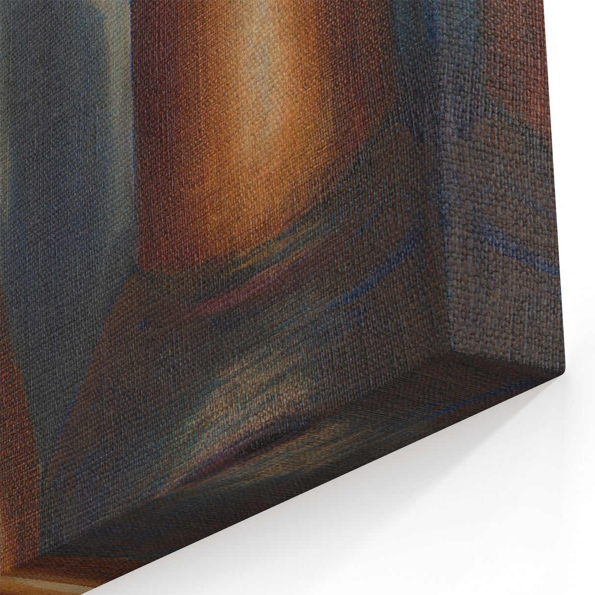 Modern Wall Art - Abstract Before the Mirror Portrait in Subtle Tones