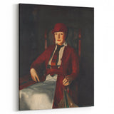 Modern Wall Art - Portrait of Mrs. Chester Dale in Rich Impressionist Style