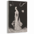 Modern Wall Art - Haunting Abstract Monochrome by Odilon Redon