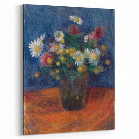 Flowers" by William James Glackens - Vibrant Floral Still Life Art