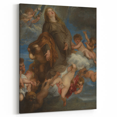 Baroque and Rococo Wall Art - Heavenly Cherubs Historical Masterpiece