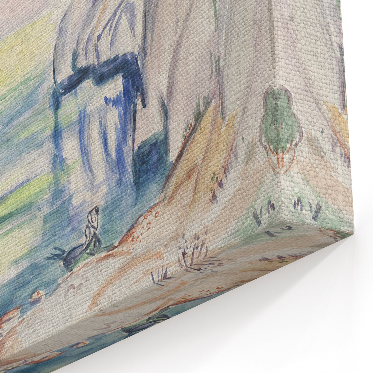 Modern Cove Art - Contemporary Abstract Seascape Wall Decor