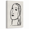 Expressionist Art - "Woman's Head" by Leo Gestel - Minimalist Portrait