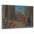 Baroque Art Scene with Classical Elegance - Antique Art Print