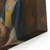 Baroque Art Scene of Rest and Reflection - Classic Wall Art Print