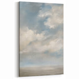 Sky and Horizon Landscape - Serene Canvas Prints for Minimalist Decor