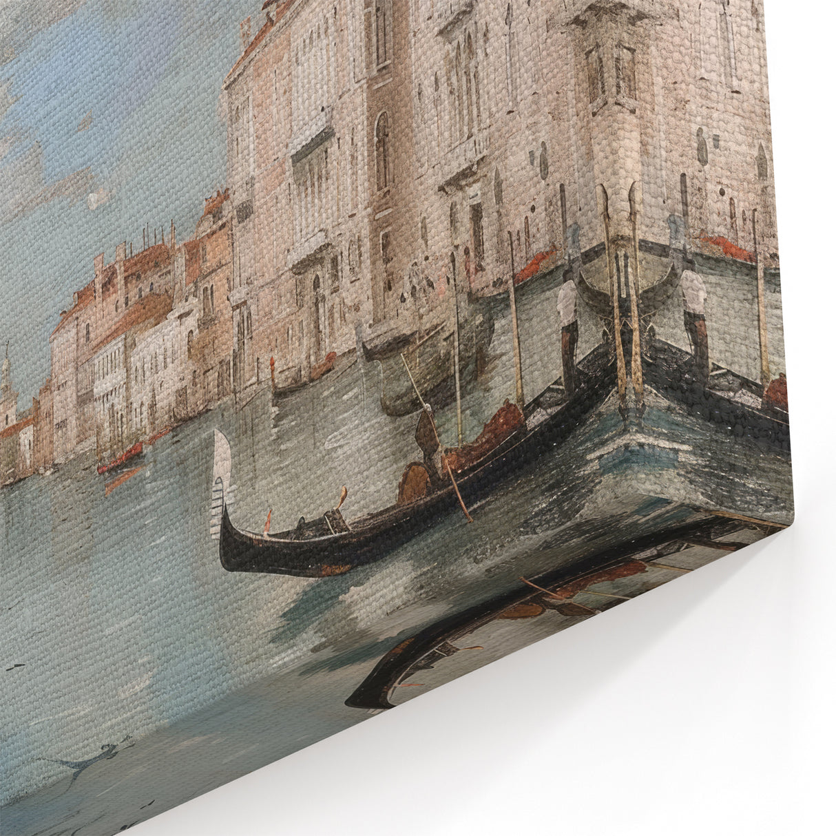 Venetian Grand Canal Scenic Art Print - Classic Wall Decor