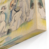 Modern Figurative Art - Abstract Group Scene Wall Decor
