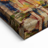 Modern Wall Art of Vibrant Beach Scene - Contemporary Coastal Design