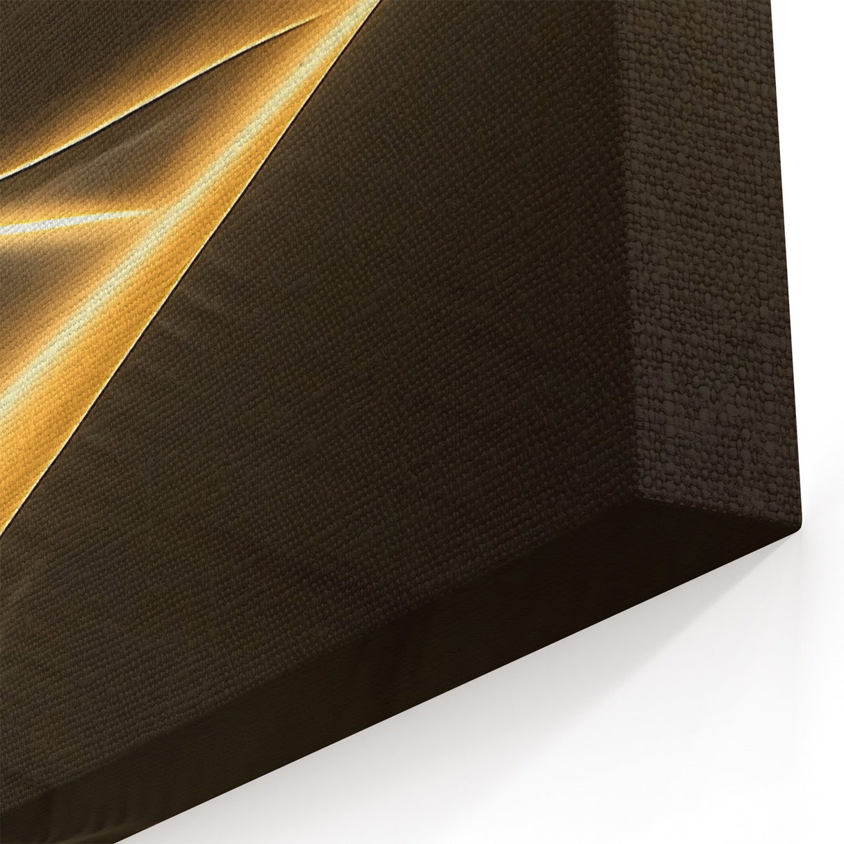 Sand Dune Prints - Golden Light Across Desert Waves at Night