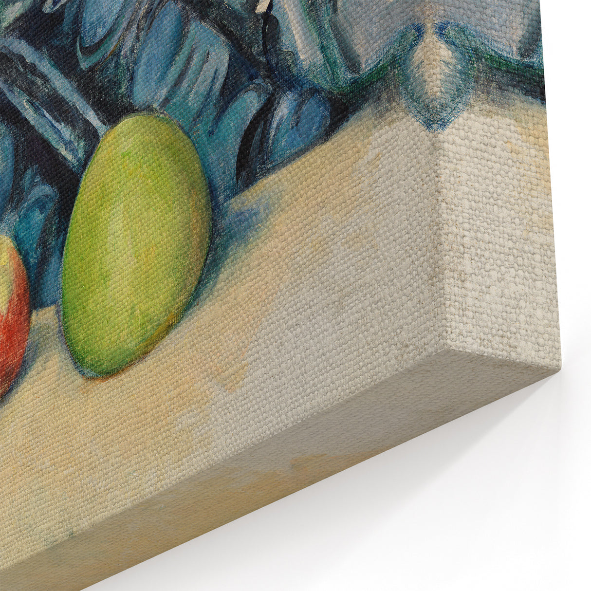 Modern Wall Art of Still Life with Apples - Contemporary Abstract Style