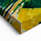 Modern Wall Art of Colorful Abstract Architecture - Bold Contemporary Style