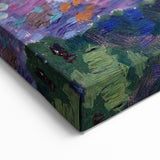 Modern Wall Art of Vibrant Ocean Coast - Abstract Contemporary Style