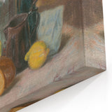 Modern Wall Art of Still Life with Lemons - Abstract Contemporary Style