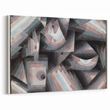 Modern Wall Art of Geometric Abstract Design - Minimalist Contemporary