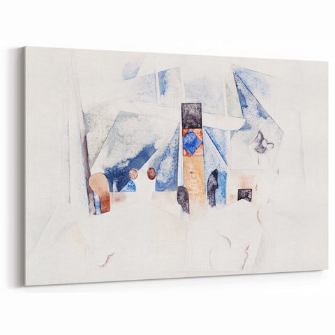 Bermuda Landscape No. 1 - Abstract Modern Art by Charles Demuth