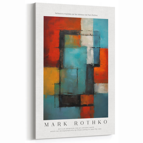 Color Field Paintings - Abstract Rothko Reproduction