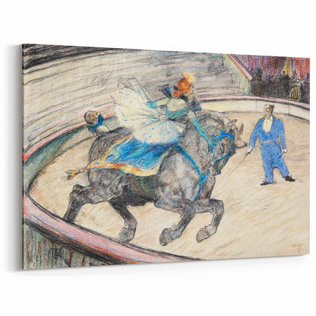 Dynamic Circus Performance - Abstract Modern Wall Art Print