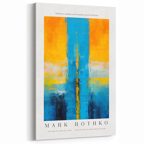 Mark Rothko Wall Art - Bold Abstract Color Fields