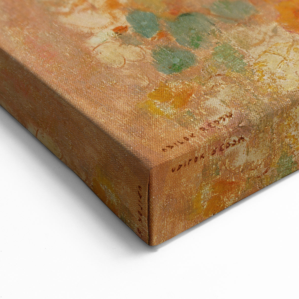 Vibrant Nasturtiums - Modern Floral Wall Art for Trendy Home Decor