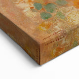 Vibrant Nasturtiums - Modern Floral Wall Art for Trendy Home Decor