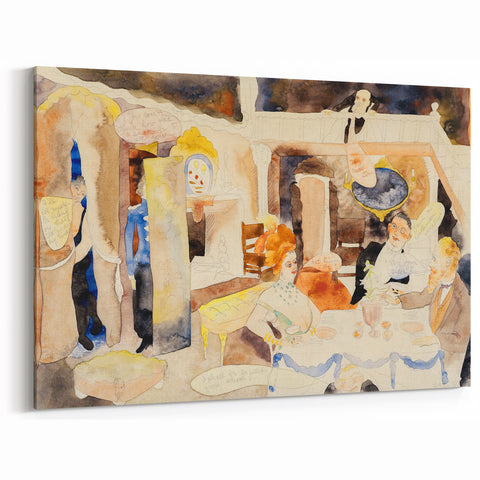 Abstract Modern Art Scene: Minimalist & Contemporary Wall Decor