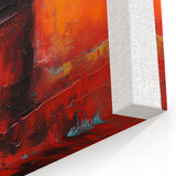 Color Field Paintings - Fiery Abstract Rothko Style