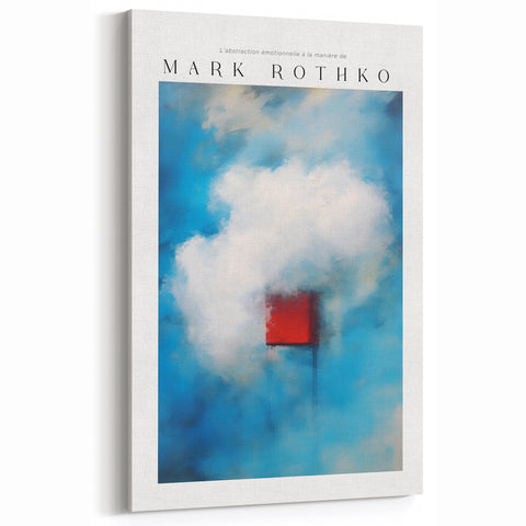 Abstract Expressionist Art Prints - Dreamy Rothko-Inspired Composition