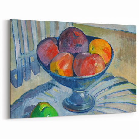 Modern Wall Art: Fruit Dish on Garden Chair by Paul Gauguin