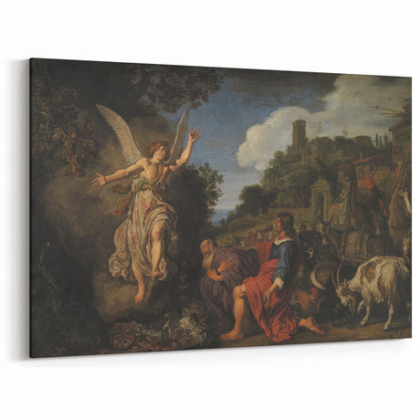 Baroque and Rococo Wall Art - Angelic Encounter - Classic Art Print