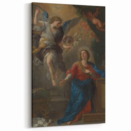 Baroque and Rococo Wall Art - The Annunciation Scene - Classic Print