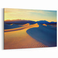 Dune Wall Art - Scenic Desert Photography with Sunrise Glow