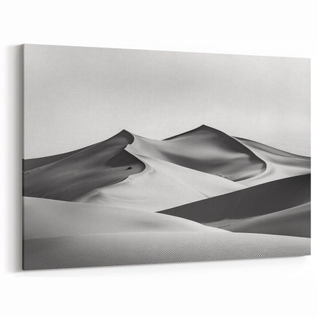 Dune Wall Art - Black and White Desert Landscape Photography