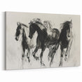 Galloping Horses Artwork - Animal Canvas Prints for Home Decor