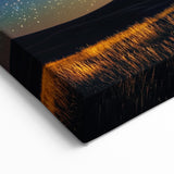 Fields Landscape Acrylic Prints - Lone Tree Under Milky Way Sky